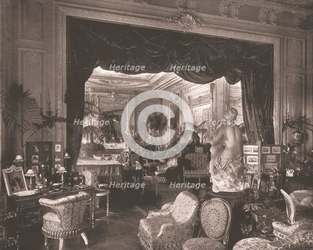 The Drawing Room at Sandringham House, Norfolk, 1894. Creator: Unknown.
