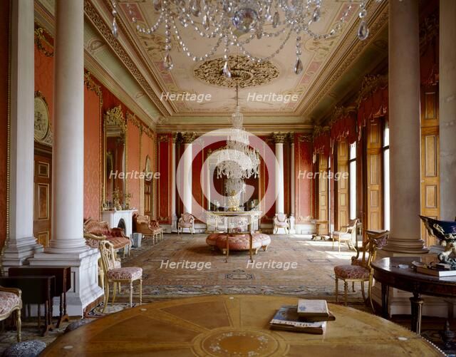 The drawing room, Brodsworth Hall, South Yorkshire, c2000s(?). Artist: Unknown.