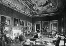 The drawing-room, Montagu House, 1908.Artist: J Russell & Sons