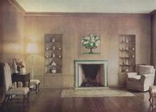 The drawing-room of Lord Vernon's house, designed by Oliver Hill, F.R.I.B.A., London 1935