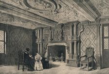 The drawing-room, Park Hall, Shropshire, 1915