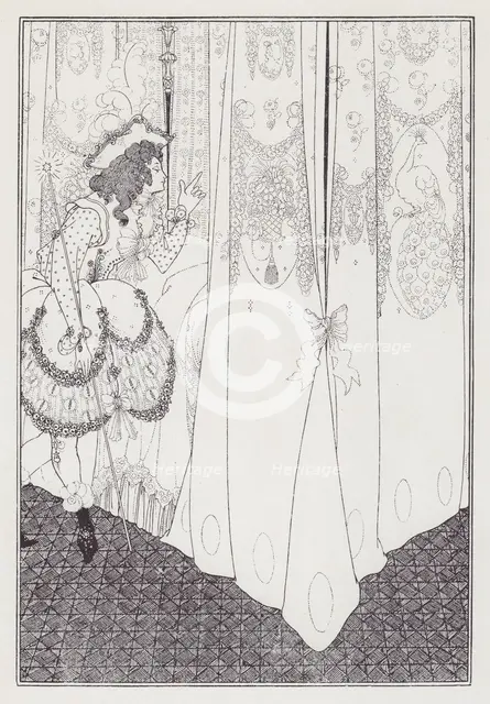 The Dream, 1895. Creator: Aubrey Beardsley.