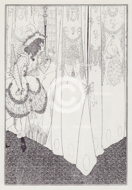 The Dream, 1895. Creator: Aubrey Beardsley.