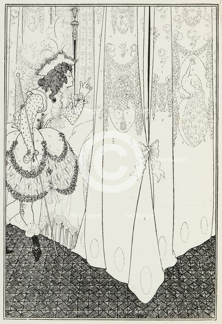The Dream, 1897. Creator: Aubrey Beardsley.
