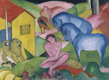 The Dream, 1912. Artist: Marc, Franz (1880-1916)