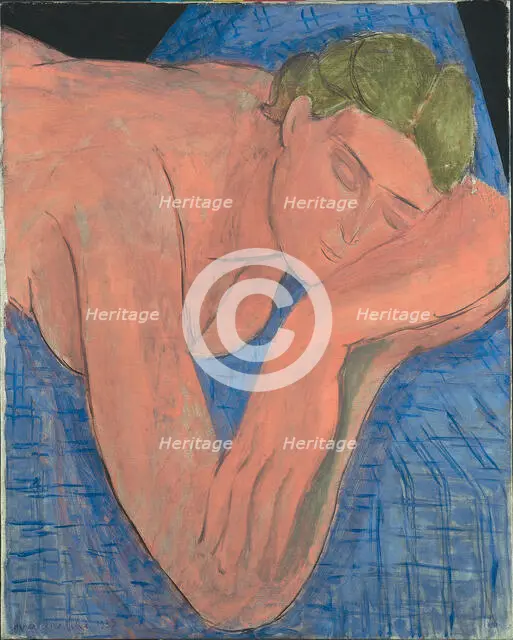 The Dream, 1935. Creator: Henri Matisse.