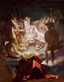 The Dream of Ossian, 1813. Creator: Ingres, Jean Auguste Dominique (1780-1867)