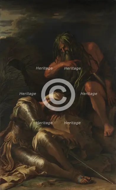 The Dream of Aeneas, 1660-65. Creator: Salvator Rosa.