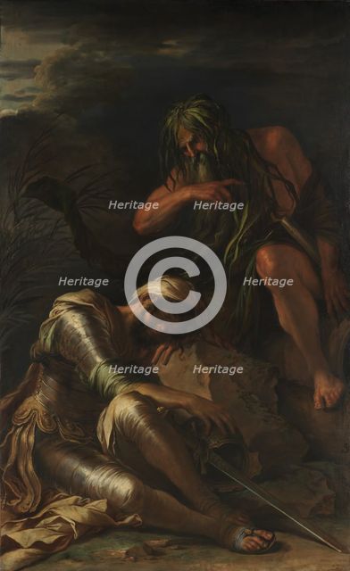 The Dream of Aeneas, 1660-65. Creator: Salvator Rosa.