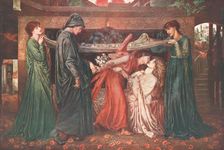 The Dream of Dante c1871, (c1902). Creator: Unknown