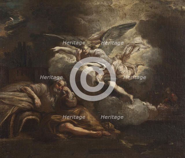 The Dream of Joseph, 17th century. Creator: Giovanni Battista Pace.