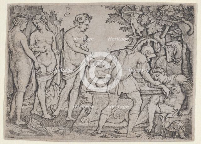 The Dream of Paris. Creator: Georg Pencz.