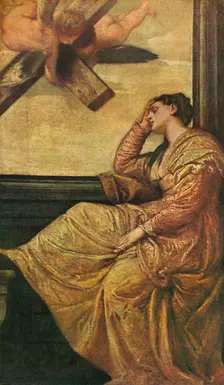 The Dream of Saint Helena 1570, (1909). Artist: Paolo Veronese
