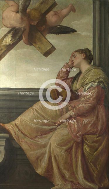 The Dream of Saint Helena, c. 1570. Artist: Veronese, Paolo (1528-1588)
