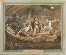 The Dream of Telemachus, from The Adventures of Telemachus, Book 4, 1808. Creator: Bartolomeo Pinelli