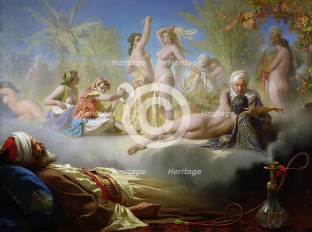 The Dream of the Believer, c. 1870. Creator: Zo, Achille (1826-1901).