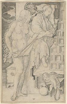 The Dream of the Doctor, 1481/1497. Creator: Wenzel von Olmutz