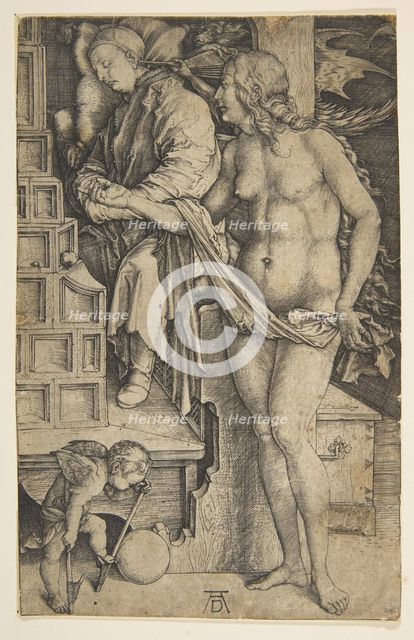 The Dream of the Doctor, ca. 1498. Creator: Albrecht Durer.