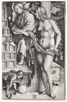 The Dream of the Doctor, c. 1500. Creator: Albrecht Dürer (German, 1471-1528)