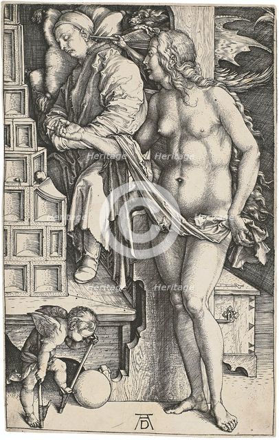 The Dream of the Doctor, c1498. Creator: Dürer, Albrecht (1471-1528).