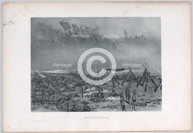 The Dream of the Soldier, 1889. Creator: Unknown.