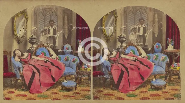 The Dream, about 1860. Creator: London Stereoscopic & Photographic Co.