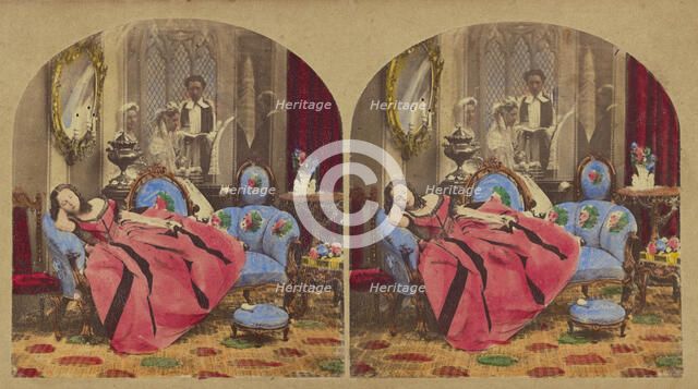 The Dream, about 1860. Creator: London Stereoscopic & Photographic Co.