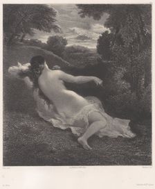 The Dream, ca. 1849-62., ca. 1849-62. Creator: Célestin Nanteuil