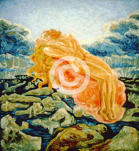 The dream. Paolo and Francesca, 1908-1909.