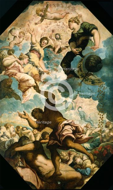 The Dreams of Men, mid-16th century. Creator: Jacopo Tintoretto.