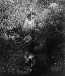 The drink, c1905. Creator: Edward Sheriff Curtis