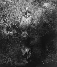 The drink, c1905. Creator: Edward Sheriff Curtis