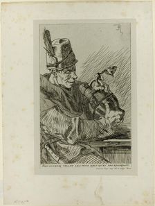 The Drinker, 1867. Creator: Félicien Rops