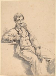 The Drinker, 1820s. Creator: Charles Wesley Jarvis