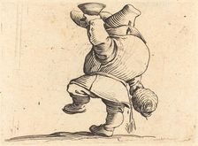 The Drinker, Back View, c. 1622. Creator: Jacques Callot