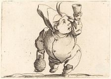 The Drinker, Front View, c. 1622. Creator: Jacques Callot