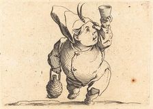 The Drinker, Front View, c. 1622. Creator: Jacques Callot