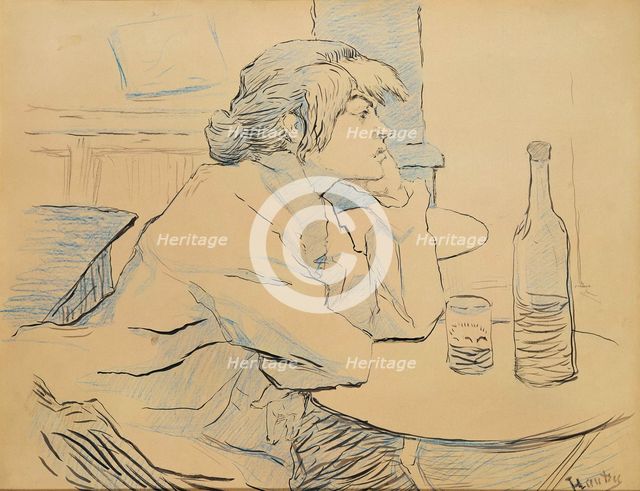 The Drinker (Suzanne Valadon).