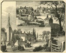 The Drinking Fountain. Street in Broseley. 1898. Creator: Unknown