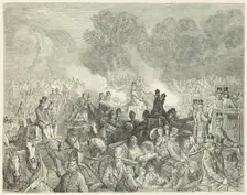 The Drive, 1872. Creator: Adolphe François Pannemaker