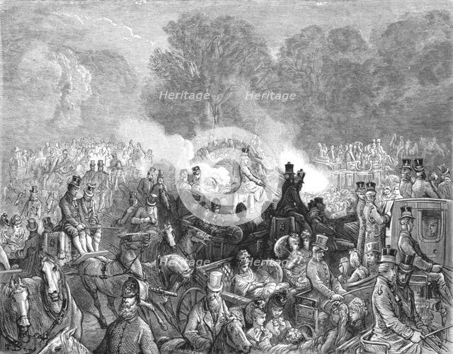 'The Drive', 1872.  Creator: Gustave Doré.