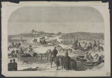 The Drive in Central Park, New York, September, 1860, 1860. Creator: Winslow Homer (American, 1836-1910)
