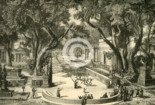 'The Dromos in Sparta, Restored', 1890.   Creator: Unknown.