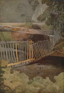 The Drop Gate, Duncombe Park 1923. Artist: John Sell Cotman