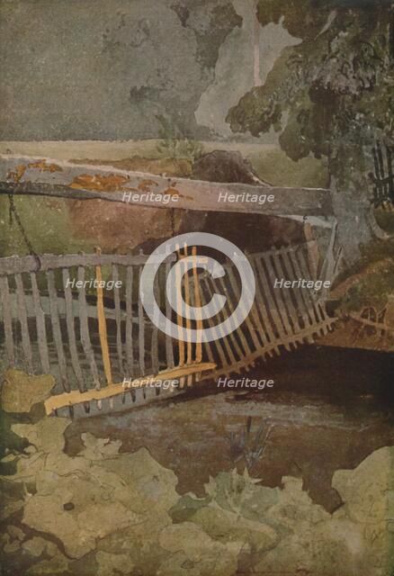 'The Drop Gate, Duncombe Park', 1923. Artist: John Sell Cotman.