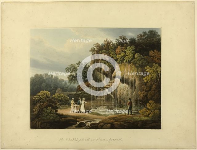 The Dropping Well at Knar Knarcsborough, n.d. Creator: Francis Nicholson.