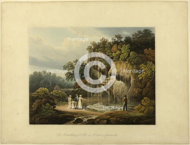 The Dropping Well at Knar Knarcsborough, n.d. Creator: Francis Nicholson.