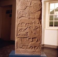 The Drosten Stone, Pictish Cross-Slab from St. Vigeans, c850
