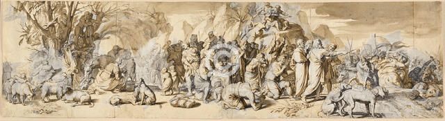 The Drowning of Pharaoh's Army, n.d. Creator: Martin Pepyn.