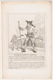 The Drum Major of Sedition, March 29, 1784., March 29, 1784. Creator: Thomas Rowlandson